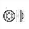 30W Round High Power LED Work Light For Tractors