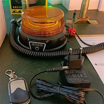 LED Strobe Beacon Flashing Light Rechargeable